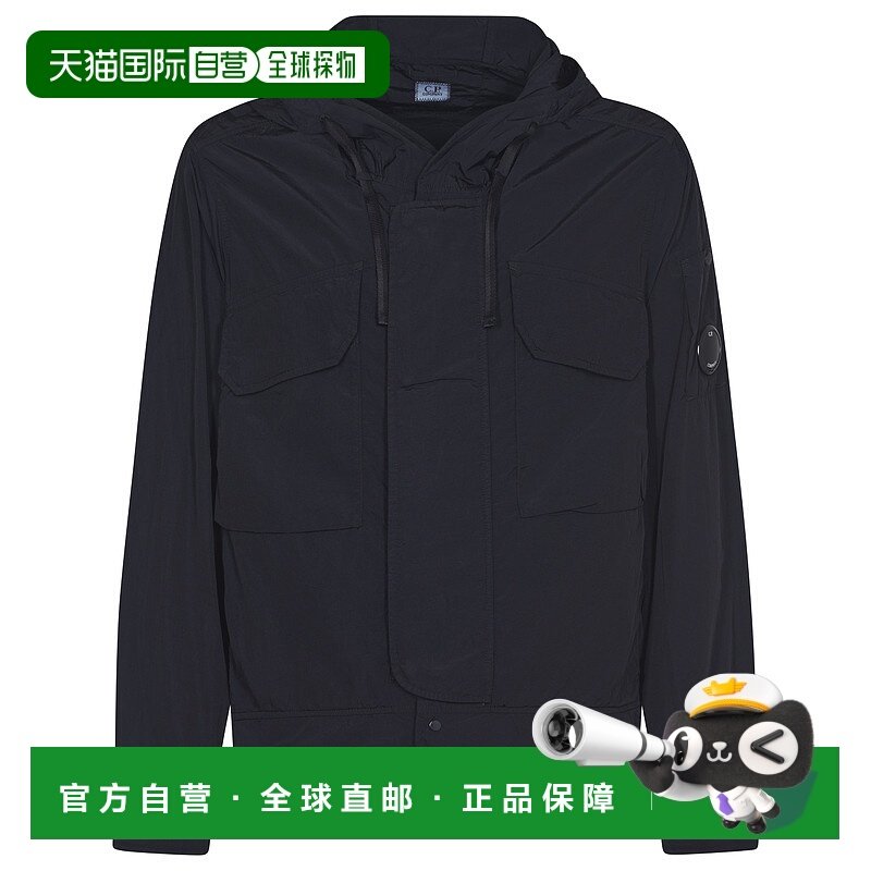 1h可退 潮奢 C.P. Company 男士 深蓝尼龙夹克 18CMOW011A005904G