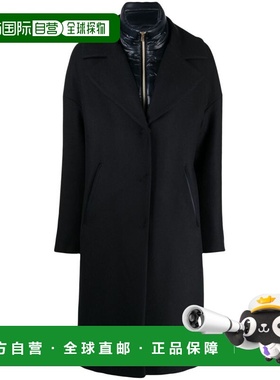 HERNO 女士外套 GC000414D333449200 AW2024 黑色 长袖大衣
