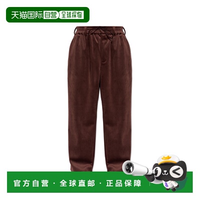 Y-3 男士休闲裤 KT9766MNGTRED AW2026 棕色 Wide-leg trousers