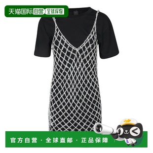 SS2025 105144A2LTZ99 花色 Short dres PINKO sleeve 女士连衣裙