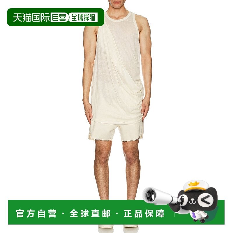 1h可退 潮奢 rick owens 瑞克 欧文斯 男士 圆领上衣 RR01E5152UC