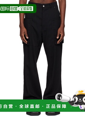 1h可退 潮奢 rick owens 瑞克 欧文斯 男士 黑色 Temple Stefan