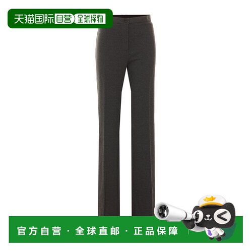 PINKO 女士休闲裤 100054A3NVI76 AW2026 灰色 Trousers with cre