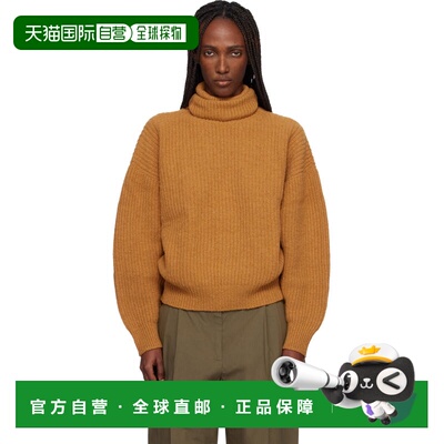 1h可退 潮奢 Baserange 女士 橙色 Mea 高领毛衣 PUMETRWWI25