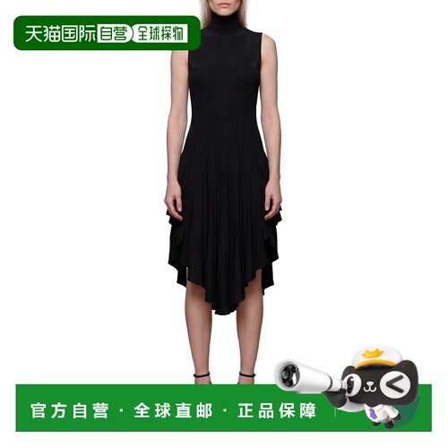 ALAIA 女士连衣裙 AA9R3267K162D995 AW2026 黑色 Shaping pointe