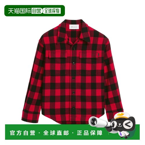 1h可退 Ami Paris 男士衬衫 USH875WV0220A252 AW2026 红色