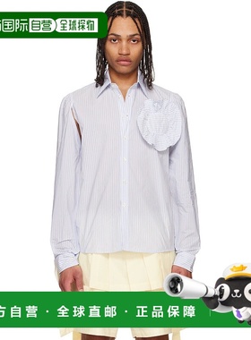 1h可退 潮奢 Walter Van Beirendonck 男士 蓝色 & 灰白色 Flower