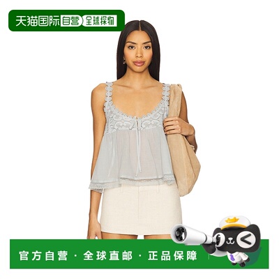 1h可退 潮奢 Free People 自由人 女士 Stevie 蕾丝背心 OB218841