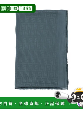 FENDI 女士围巾 FXT185ANBEF0QK4 AW2025 蓝色 FF 围巾