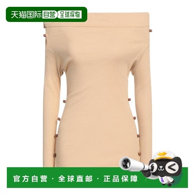 1h可退 潮奢 Baserange 女士 T恤 beige米色 舒适时尚