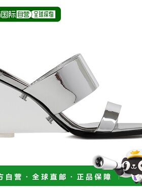 ALEXANDER MCQUEEN 女士凉鞋 747190W4WG08100SILVER