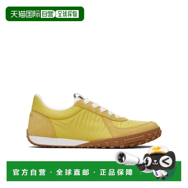 GIVENCHY 男士运动鞋 BH00B4H1X3730 SS2026 黄色 Glide Runner,流行男鞋,时尚休闲鞋,淘宝优惠券,粉丝福利购,淘宝优惠卷