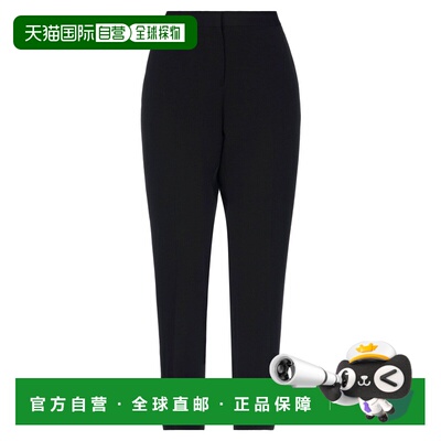 1h可退 潮奢 Burberry 巴宝莉 女士 休闲长裤 black黑色 舒适时尚