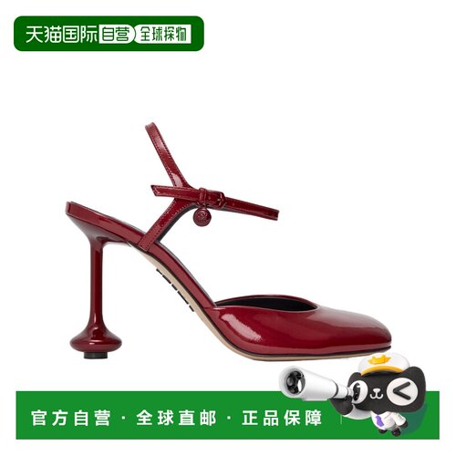 LOEWE 女士凉鞋 L815S01XA57320 SS2026 红色 露跟高跟凉鞋