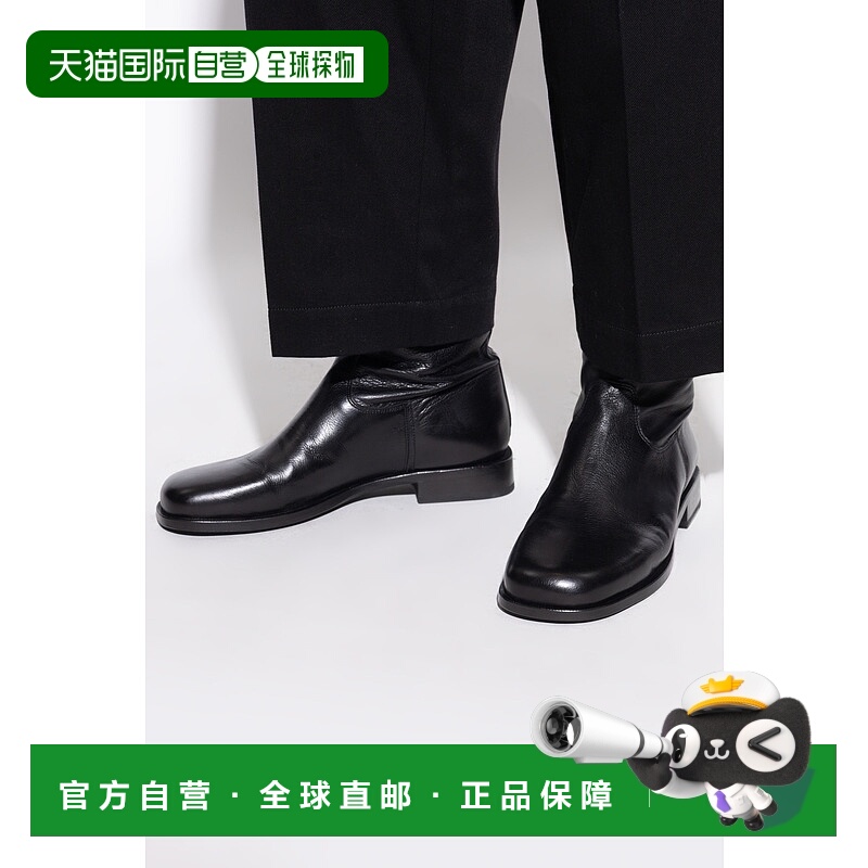 1h可退 LEMAIRE 男士靴子 FO0196LL0126BK999 SS2025 黑色