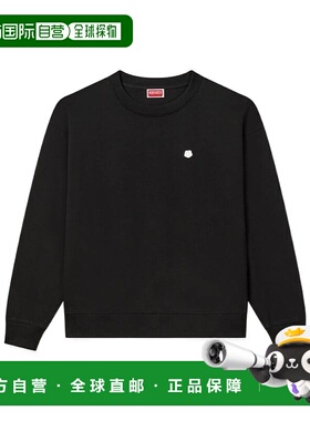 KENZO 女士卫衣 FF62SW2564MF99J AW2025 黑色 长袖卫衣