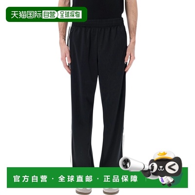 1h可退 潮奢 Adidas 男士 Firebird 黑色长运动裤 KD8315B