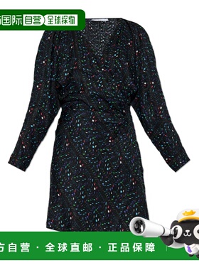 IRO 女士连衣裙 WP33RITAMULTICOBLACK AW2024 黑色
