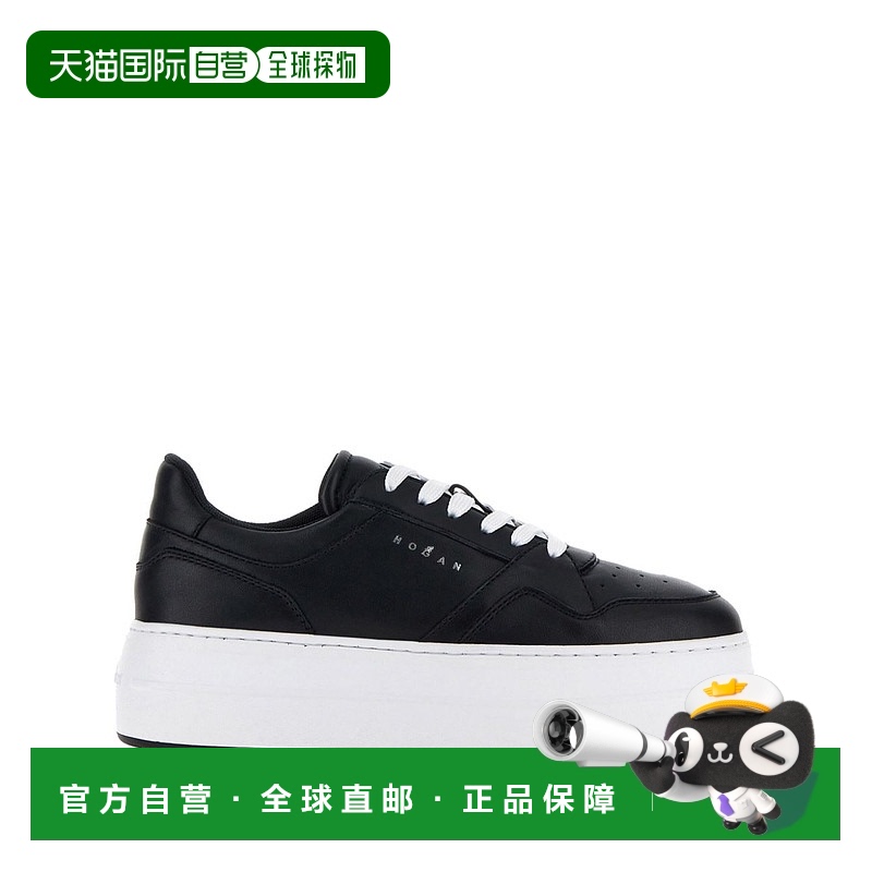 1h可退 HOGAN 女士运动鞋 HXW6700FK80JUSB999 CO 黑色