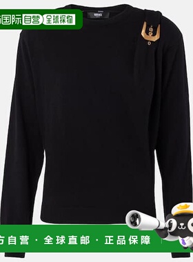 1h可退 潮奢 versace 范思哲 女士 Medusa 经典初剪羊毛毛衣