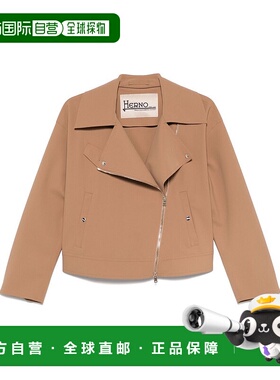1h可退 潮奢 Herno 女士 拉链机车夹克 GI000269D13455S