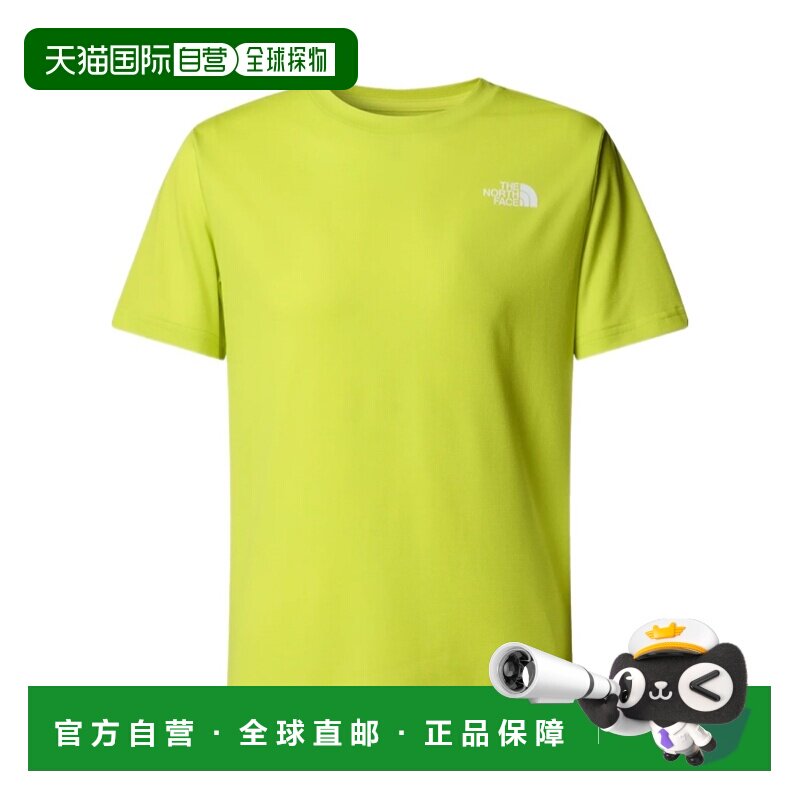 THE NORTH FACE 男童T恤 NF0A8DF2JE3 SS2025 绿色短袖北面图片