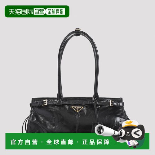 1h可退 PRADA 女士单肩包 1BA426VMOM2CYRF0002 AW2026 黑色