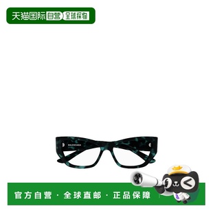 男士 黑色 眼镜 AW2025 几何框平光镜 BB0372O003 BALENCIAGA