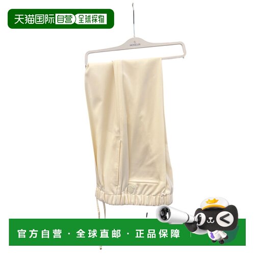 MONCLER 女士休闲裤 2A00018598XP050 AW2025 白色 High-waisted
