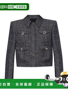 GIVENCHY 女士西服 BW30KC15VJ457 SS2025 蓝色 长袖夹克女装