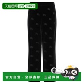 潮奢 舒适时尚 Burberry 男士 1h可退 black黑色 巴宝莉 休闲长裤