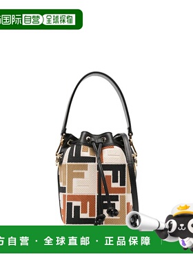 FENDI 女士斜挎包 8BS010ARC3F1OQ6 SS2024黑色手提包 单肩包