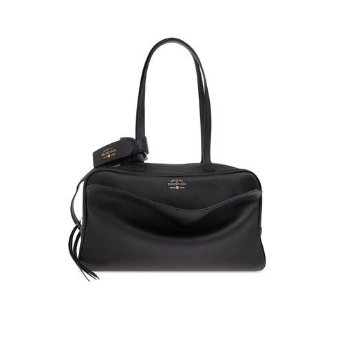 BALENCIAGA 女士手提包 8264252ABNQ1000 CO 黑色 Bowling bag Ca