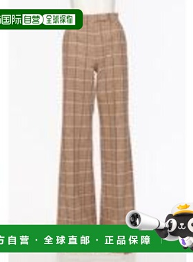 VALENTINO 女士正装裤 7B0RB6S09R3CCE AW2025女装花色西装直筒裤