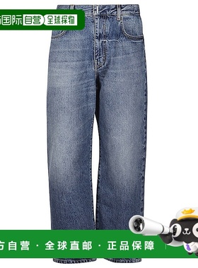 GIVENCHY 男士牛仔裤 BM51E35Y99415 SS2025 蓝色 Denim Cotton J