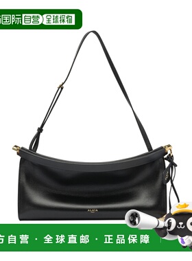 ALAIA 女士单肩包 AA1S01430CA332999 AW2025 黑色 East West 弧