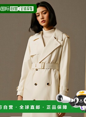 BURBERRY 女士大衣 8086313B9352 AW2024 白色夹克博柏利