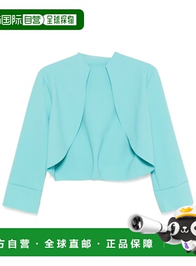 Chiara Boni 女士西服 MATIVEL550 SS2025 蓝色 短款休闲夹克