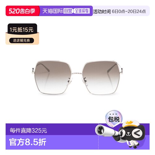 TORY BURCH 女士太阳镜 0TY6118D032742A SS2026 银色