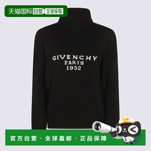 AW2025 BW90VE4ZSN001 黑色 HIGH SWEA GIVENCHY NECK 女士针织衫