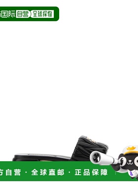 1h可退 潮奢 Miu Miu 缪缪 女士 標誌牌絎縫涼鞋 5XX605F01088T