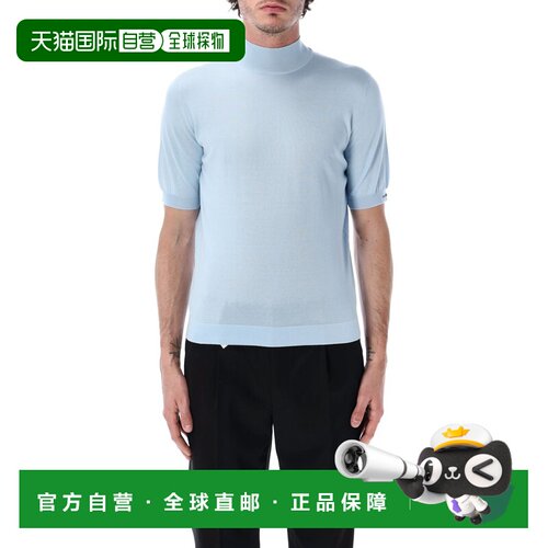 PRADA 男士针织衫 26PUMR6811811F0012 SS2026 浅蓝色