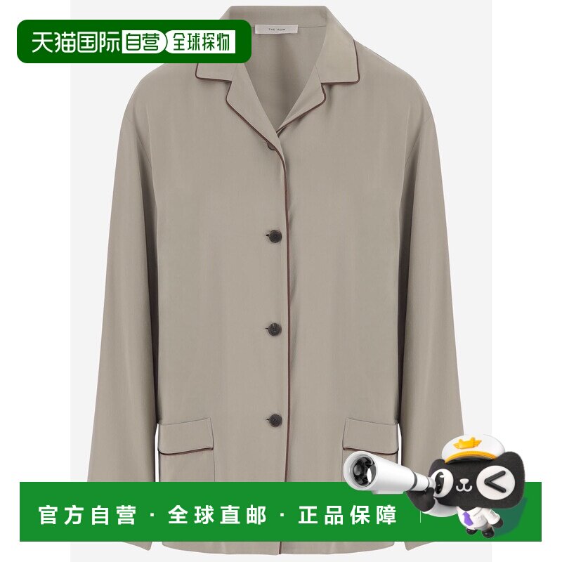 1h可退 THE ROW 女士衬衫 10757W4336CYB SS2026 浅棕色
