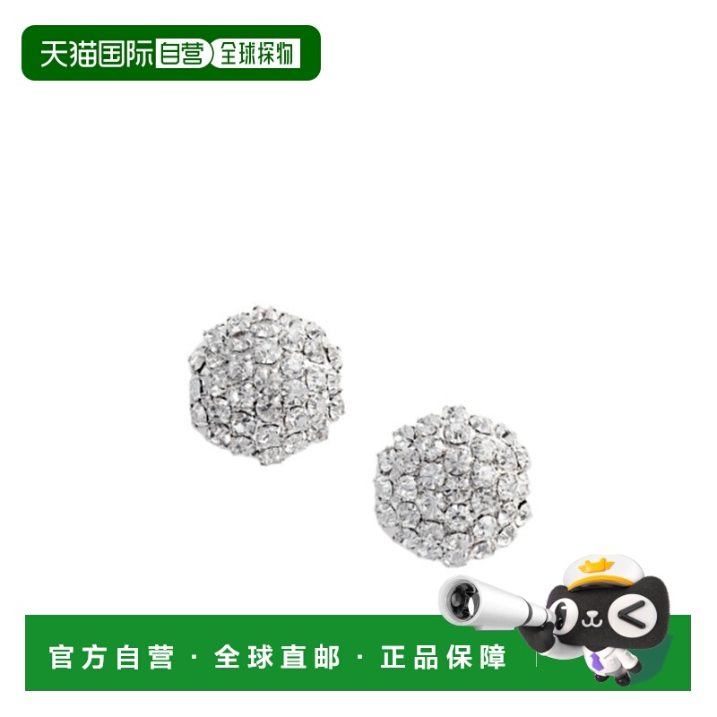 1h可退 SELF-PORTRAIT 女士耳饰 RS26615ESL AW2025 银色 花朵耳