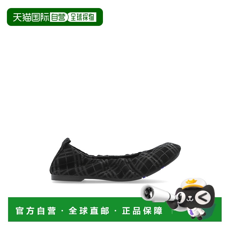 BURBERRY 女士芭蕾乐福鞋 8111538A1189BLACK AW2025