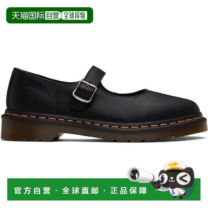 1h可退 潮奢 Dr. Martens 马丁大夫 女士 黑色 Elphie Virginia
