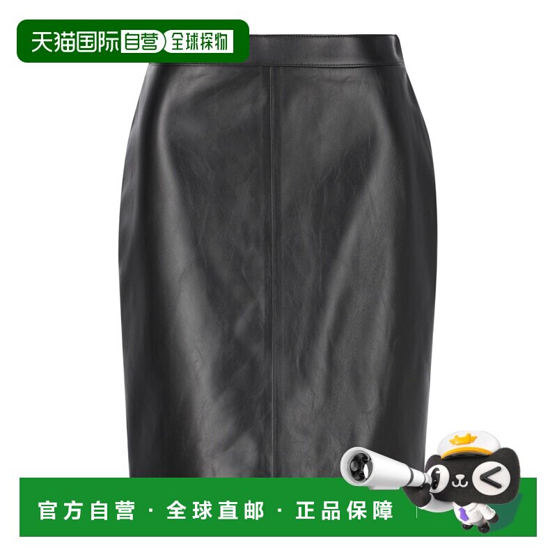 CELINE 女士半身裙 RJ02D583C38NO SS2025 黑色铅笔半身裙 包臀裙