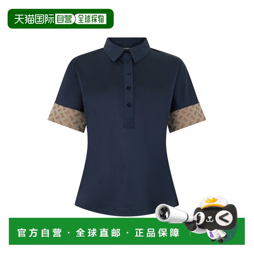 HERNO 女士POLO衫 JPL00122D520639200 SS2026女装花色短袖上衣