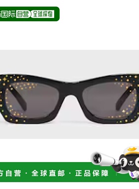 CELINE 男士太阳镜 4S333CPSM38NO SS2026 黑色 Graphic sunglass