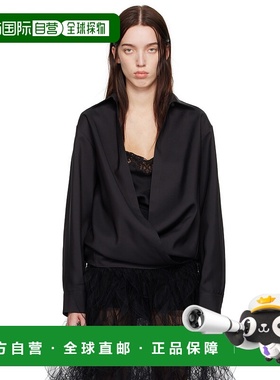 1h可退 潮奢 valentino 华伦天奴 女士 黑色 Techno Light Wool